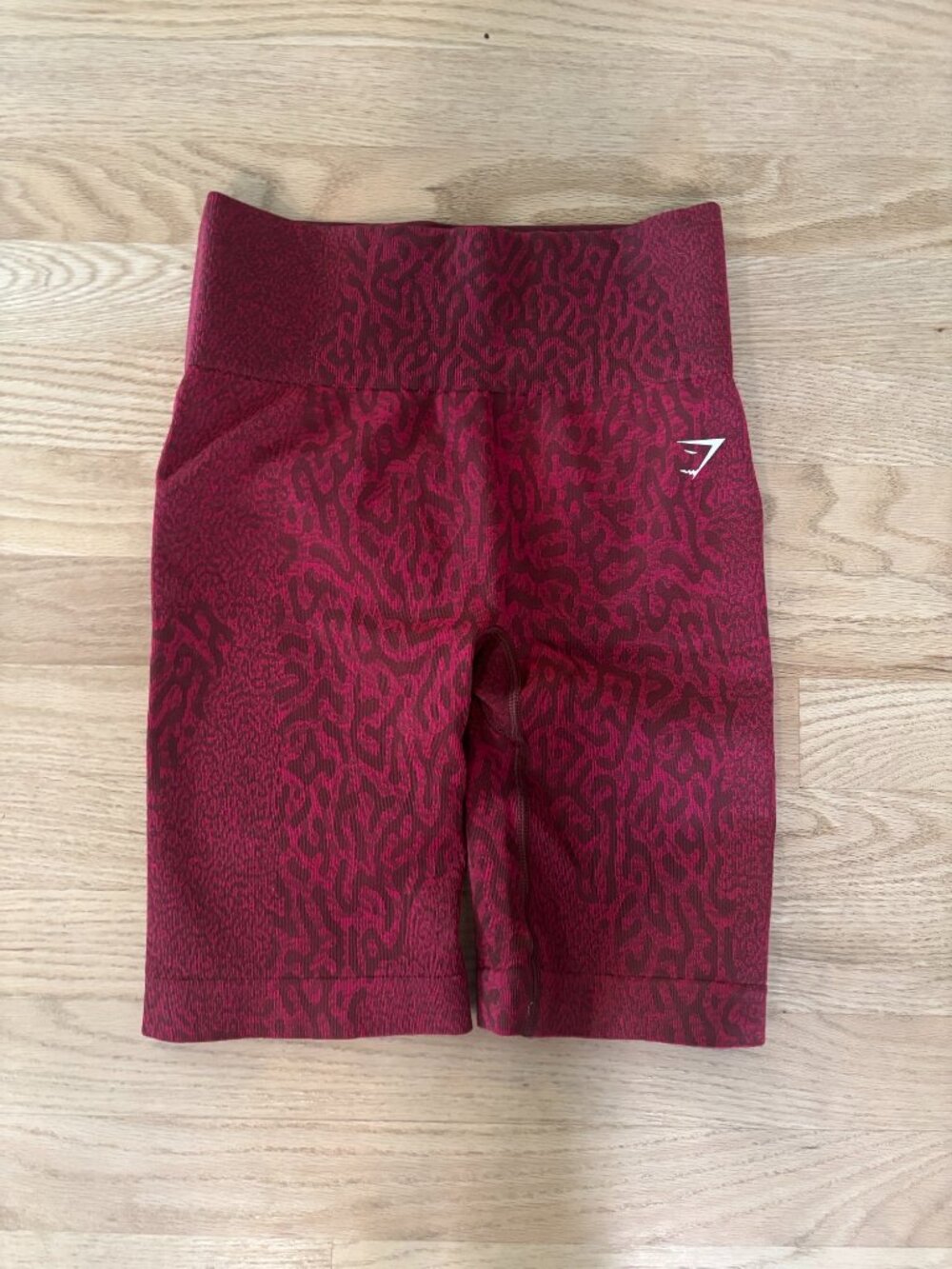 Gymshark Adapt Animal Seamless Legging Shorts - Small - Excellent Condition